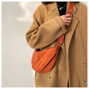 Simple Design Women's Messenger Bag Fashion Ladies Nylon Hobos Small Shoulder Bags Vintage Female Girls Purse Cloth Handbags