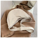 Simple Design Women's Messenger Bag Fashion Ladies Nylon Hobos Small Shoulder Bags Vintage Female Girls Purse Cloth Handbags