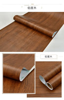 90cm Width Wood Grain Stickers for Wardrobe Cupboard Table Furniture Waterproof Self Adhesive Wallpaper Home Decor Door Stickers