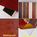 90cm Width Wood Grain Stickers for Wardrobe Cupboard Table Furniture Waterproof Self Adhesive Wallpaper Home Decor Door Stickers