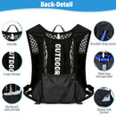 NEWBOLER Breathable Hydration Vest Trail Running Backpacks Lightweight Cycling Run Jogging Marathon Backpack Riding Climbing Bag