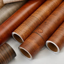 90cm Width Wood Grain Stickers for Wardrobe Cupboard Table Furniture Waterproof Self Adhesive Wallpaper Home Decor Door Stickers