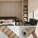 10M/5M/3M Wood Grain Self-adhesive Wallpaper for Bedroom Living Room Wall Cladding Peel&Stick Waterproof Wall Sticker Home Decor