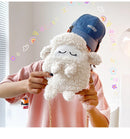 Cotton Solid Color Zipper CHAINS Crossbody Bags 2025 Winter New Cartoon Cute Bags Children's Cute Design Women's Handbags