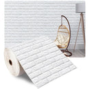 70cmx10m Self-adhesive Wallpaper Decoration Antique Foam Brick Wallpaper Living Room Bedroom Waterproof 3D Wall Sticker