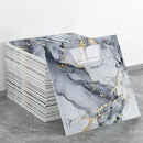 10-50PCS Imitation Marble 3D Ceramic Tile Wall Renovation Decoration Sticker Waterproof Self-adhesive Homeelf-adhesive Wallpaper