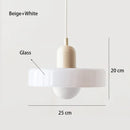 Nordic Glass Bauhaus Dining Room Chandelier Living Room Bedroom Bar Retro Coffee shop Decoration Chandelier Lighting Fixtures