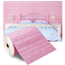 70cmx10m Self-adhesive Wallpaper Decoration Antique Foam Brick Wallpaper Living Room Bedroom Waterproof 3D Wall Sticker