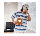 Cotton Solid Color Zipper CHAINS Crossbody Bags 2025 Winter New Cartoon Cute Bags Children's Cute Design Women's Handbags