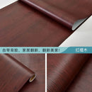 90cm Width Wood Grain Stickers for Wardrobe Cupboard Table Furniture Waterproof Self Adhesive Wallpaper Home Decor Door Stickers