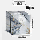 10-50PCS Imitation Marble 3D Ceramic Tile Wall Renovation Decoration Sticker Waterproof Self-adhesive Homeelf-adhesive Wallpaper