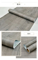 90cm Width Wood Grain Stickers for Wardrobe Cupboard Table Furniture Waterproof Self Adhesive Wallpaper Home Decor Door Stickers