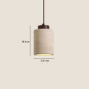 Japanese modern designer wabi-Sabai bedroom bedside lighting bar B&B yellow cave stone chandelier bedside hanging wire lamp