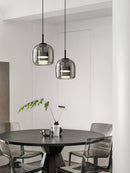 Nordic LED Glass Pendant Light Simple Modern Restaurant Bar Counter Coffee Shop Bedside Interior Decoration Lighting Fixtures