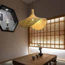 Hand Knitted Chinese Style Weaving Hanging Lamps 18/19/30cm Bamboo Pendant Lamp Restaurant Home Decor Lighting Fixtures