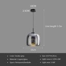 Nordic LED Glass Pendant Light Simple Modern Restaurant Bar Counter Coffee Shop Bedside Interior Decoration Lighting Fixtures