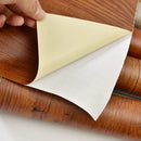 90cm Width Wood Grain Stickers for Wardrobe Cupboard Table Furniture Waterproof Self Adhesive Wallpaper Home Decor Door Stickers