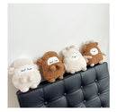 Cotton Solid Color Zipper CHAINS Crossbody Bags 2025 Winter New Cartoon Cute Bags Children's Cute Design Women's Handbags